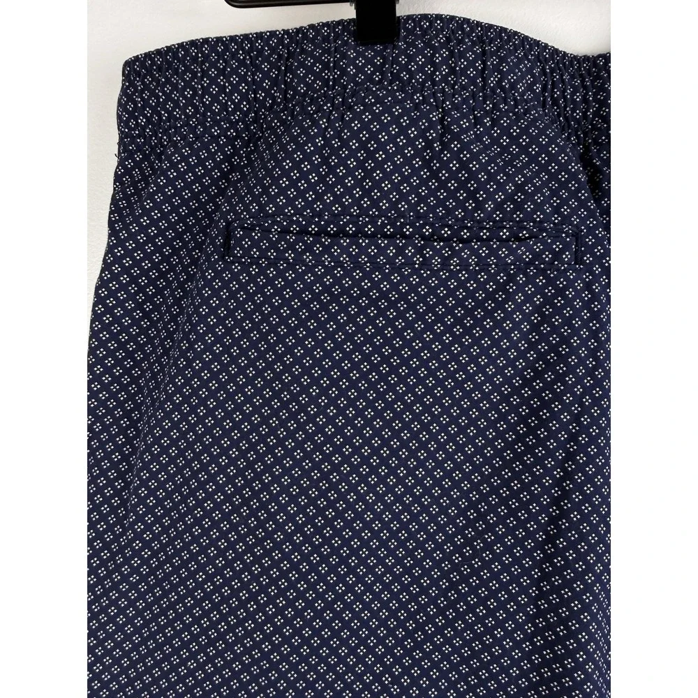 Banana Republic Deck Short Navy Drawstring Elastic Waist Pockets 8